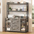 File Cabinet with Charging Station, Vertical Filing Cabinet with Lock for Home Office, Printer Stand with Open Storage Shelf, Fits Legal/Letter/A4 Size, Grey File Cabinet with Charging Station, Vertical Filing Cabinet with Lock for Home Office, Printer Stand with Open Storage Shelf, Fits Legal/Letter/A4 Size, Grey