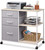 3 Drawer Mobile File Cabinet with Open Storage Shelf 3 Drawer Mobile File Cabinet with Open Storage Shelf