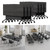 8 Pack Folding Conference Tables with Wheels,70.8in Flip Top Modular Conference Table,Mobile Joinable Conference Tables,Stackable Space-Saving Training Table for Office Classroom Seminar(Ebony) 8 Pack Folding Conference Tables with Wheels,70.8in Flip Top Modular Conference Table,Mobile Joinable Conference Tables,Stackable Space-Saving Training Table for Office Classroom Seminar(Ebony)