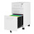 3 Drawer Slim File Cabinet, Mobile File Cabinet with Lock for Home Office, Rolling Narrow File Cabinet, Under Desk Locking Filing Cabinet on Wheels for Legal/Letter/A4 File(Unassembled,White) 3 Drawer Slim File Cabinet, Mobile File Cabinet with Lock for Home Office, Rolling Narrow File Cabinet, Under Desk Locking Filing Cabinet on Wheels for Legal/Letter/A4 File(Unassembled,White)