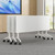 Conference Room Table 1 Pack, Modern Folding Training Tables with Flip Top, Mobile Table with Four Locking Wheels, Executive Desk for Meeting Room, Office, Classroom 59.06”x23.62”x29.53” Conference Room Table 1 Pack, Modern Folding Training Tables with Flip Top, Mobile Table with Four Locking Wheels, Executive Desk for Meeting Room, Office, Classroom 59.06”x23.62”x29.53”