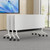 Conference Room Table 10 Pack with Privacy Barrier, Modern Folding Training Tables with Flip Top, Mobile Table with Four Locking Wheels, Executive Desk for Meeting Room, Office, Classroom Conference Room Table 10 Pack with Privacy Barrier, Modern Folding Training Tables with Flip Top, Mobile Table with Four Locking Wheels, Executive Desk for Meeting Room, Office, Classroom