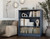 Solid Wood Bookcase - 3-Tier Bookshelf, 36" H x 32” W - Antique Blue, Modular Storage Display, Eco-Friendly Solid Wood, Made in Brazil Solid Wood Bookcase - 3-Tier Bookshelf, 36" H x 32” W - Antique Blue, Modular Storage Display, Eco-Friendly Solid Wood, Made in Brazil