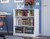 Solid Wood Bookcase - 3-Tier Floor Standing Bookshelf - 36" Short Storage Shelf, 32” Wide - White, Display Furniture for Living Room, Renewable 100% Eco-Friendly Wood, Made in Brazil Solid Wood Bookcase - 3-Tier Floor Standing Bookshelf - 36" Short Storage Shelf, 32” Wide - White, Display Furniture for Living Room, Renewable 100% Eco-Friendly Wood, Made in Brazil