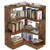 Corner Book Shelf, 4-Shelf L Shaped Corner Bookshelf with Baffle Corner Book Shelf, 4-Shelf L Shaped Corner Bookshelf with Baffle