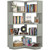 Corner Book Shelf - 5-Shelf L Shaped Corner Bookshelf with Baffle Corner Book Shelf - 5-Shelf L Shaped Corner Bookshelf with Baffle