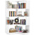 Corner Book Shelf - 5-Shelf L Shaped Corner Bookshelf with Baffle Corner Book Shelf - 5-Shelf L Shaped Corner Bookshelf with Baffle
