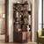 Corner Book Shelf with Drawers, Small Corner Shelf with Drawers Corner Book Shelf with Drawers, Small Corner Shelf with Drawers