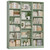 Triple Wide Bookshelf, Large Bookshelf with 17 Display Shelves Triple Wide Bookshelf, Large Bookshelf with 17 Display Shelves