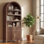 Book Shelf 70" Tall Bookcase with Drawer,7-Tier Arched Cabinet with Storage and Fluted Door,Mid-Century Modern Modular Arch Bookshelf for Office Living Room Bedroom Library (Walnut, 1) Book Shelf 70" Tall Bookcase with Drawer,7-Tier Arched Cabinet with Storage and Fluted Door,Mid-Century Modern Modular Arch Bookshelf for Office Living Room Bedroom Library (Walnut, 1)