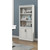 Modern Wood Lower Doors Bookcase Office Bookcase in White Modern Wood Lower Doors Bookcase Office Bookcase in White