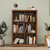 3 Tiers 6 Cube Storage Organizer Bookcase, 30 inch Width Wooden Book Shelf 3 Tiers 6 Cube Storage Organizer Bookcase, 30 inch Width Wooden Book Shelf