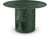 Dining Table with Handcrafted Genuine Marble, Green Marble, 48" W x 48" D x 30" H, Green