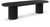 Belinda Black Oak Wood Dining Table Belinda Black Oak Wood Dining Table