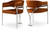 Madelyn Cognac Velvet Dining Chair (Set of 2) Madelyn Cognac Velvet Dining Chair (Set of 2)