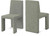 Art Deco Dining Chair with Rich Green Linen Textured Fabric Upholstery, Fabric with Weave, Iron Inner Frame, 18.5" W x 22.5" D x 35" H, Green, Set of 2 Art Deco Dining Chair with Rich Green Linen Textured Fabric Upholstery, Fabric with Weave, Iron Inner Frame, 18.5" W x 22.5" D x 35" H, Green, Set of 2