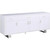 358 Excel Collection Modern | Contemporary Wood Frame Sideboard/Buffet Table with Durable Stainless Steel Base, Rich White Lacquer Top, Chrome Finish, 72" W x 18" D x 31" H 358 Excel Collection Modern | Contemporary Wood Frame Sideboard/Buffet Table with Durable Stainless Steel Base, Rich White Lacquer Top, Chrome Finish, 72" W x 18" D x 31" H