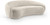 Sofa with Ultra Luxe Cream 460 GSM Velvet, Solid Eucalyptus Wood Inner Frame, 93" W x 45.5" D x 31" H, Cream Sofa with Ultra Luxe Cream 460 GSM Velvet, Solid Eucalyptus Wood Inner Frame, 93" W x 45.5" D x 31" H, Cream