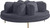 Velvet Upholstered Roundabout Sofa with Sturdy Gold Iron Legs, Grey, 72" W x 72" D x 29" H Velvet Upholstered Roundabout Sofa with Sturdy Gold Iron Legs, Grey, 72" W x 72" D x 29" H