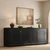72" Modern Sideboard Buffet Cabinet with Vertical Grooved Doors 72" Modern Sideboard Buffet Cabinet with Vertical Grooved Doors