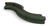Modular Sofa with Soft Green Chenille Cross Hatched Fabric, 202" W x 53" D x 28" H, Green