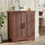 29" Fluted Sideboard Buffet Cabinet with Storage,Walnut 29" Fluted Sideboard Buffet Cabinet with Storage,Walnut