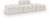 Modular Sectional with Rich Cream Boucle Fabric, Modular to Create Infinite Configurations, 102" W x 34" D x 28" H, Cream