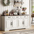 66" Large Sideboard Buffet Cabinet with Storage, Farmhouse Buffet Sideboard 66" Large Sideboard Buffet Cabinet with Storage, Farmhouse Buffet Sideboard