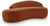 Loveseat with Soft Cognac Chenille Fabric, Solid Wood Inner Frame, Curved Shape, 79" W x 39" D x 28" H, Cognac Loveseat with Soft Cognac Chenille Fabric, Solid Wood Inner Frame, Curved Shape, 79" W x 39" D x 28" H, Cognac