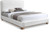 B1201Cream-F Nolita Collection Modern | Contemporary Full Bed with Soft Cream Durable Linen Textured Fabric, Solid Wood Natural Finish, 59" W x 83" D x 47.5" H, Cream, Full B1201Cream-F Nolita Collection Modern | Contemporary Full Bed with Soft Cream Durable Linen Textured Fabric, Solid Wood Natural Finish, 59" W x 83" D x 47.5" H, Cream, Full