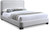B1202Grey-F Nolita Collection Modern | Contemporary Full Bed with Soft Light Grey Durable Linen Textured Fabric, Solid Wood Black Finish, 59" W x 83" D x 47.5" H, Grey, Full B1202Grey-F Nolita Collection Modern | Contemporary Full Bed with Soft Light Grey Durable Linen Textured Fabric, Solid Wood Black Finish, 59" W x 83" D x 47.5" H, Grey, Full