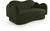 Loveseat with Soft Green Faux Shearling Teddy Fabric, Curvy Back & Base, 58" W x 34" D x 30" H, Green Loveseat with Soft Green Faux Shearling Teddy Fabric, Curvy Back & Base, 58" W x 34" D x 30" H, Green
