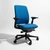 Steelcase Amia Chair, All Features, Adjustable Arms, Adjustable Lumbar Support Blue Fabric Steelcase Amia Chair, All Features, Adjustable Arms, Adjustable Lumbar Support Blue Fabric