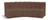 Brown-S3B Arc Collection Modern | Contemporary Modular Sofa with Soft Brown Vegan Leather, Deep Channel Tufting, Modular Design, 86" W x 41" D x 30" H, Brown Brown-S3B Arc Collection Modern | Contemporary Modular Sofa with Soft Brown Vegan Leather, Deep Channel Tufting, Modular Design, 86" W x 41" D x 30" H, Brown