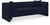 Navy-S Everett Collection Modern | Contemporary Sofa with Soft Navy Chenille Fabric, Solid Wood Inner Frame, Pillows Included, 88.5" W x 34" D x 29" H, Navy Navy-S Everett Collection Modern | Contemporary Sofa with Soft Navy Chenille Fabric, Solid Wood Inner Frame, Pillows Included, 88.5" W x 34" D x 29" H, Navy