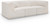 Cream-S98 Ollie Collection Modern | Contemporary Modular Sofa with Rich Cream Boucle Fabric and Curved Corners, 98" W x 34" D x 30" H, Cream