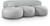 Grey-S Venti Collection Art Deco Sofa with Rich Grey Boucle Fabric, Salt & Pepper Colored Fabric, Curved Shape, 88.5" W x 36" D x 27.5" H, Grey Grey-S Venti Collection Art Deco Sofa with Rich Grey Boucle Fabric, Salt & Pepper Colored Fabric, Curved Shape, 88.5" W x 36" D x 27.5" H, Grey