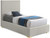 CrosbyBeige-T Crosby Collection Mid-Century Modern Linen Fabric Twin Bed Rich Beige Linen Textured Fabric, Gold and Chrome Legs Included, 45.7" W x 84" D x 54.3" H, Beige, Twin CrosbyBeige-T Crosby Collection Mid-Century Modern Linen Fabric Twin Bed Rich Beige Linen Textured Fabric, Gold and Chrome Legs Included, 45.7" W x 84" D x 54.3" H, Beige, Twin