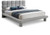 DecoGrey-K Deco Collection Modern | Contemporary King Bed with Rich Grey Boucle Fabric and Salt & Pepper Colored Fabric, 86.75" W x 89.5" D x 45.5" H, Grey, King DecoGrey-K Deco Collection Modern | Contemporary King Bed with Rich Grey Boucle Fabric and Salt & Pepper Colored Fabric, 86.75" W x 89.5" D x 45.5" H, Grey, King