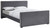 DillardGrey-Q Dillard Collection Modern | Contemporary Velvet Upholstered Bed with Dark Espresso Wood Legs, 63.5" W x 88.5" D x 39" H, Grey, Queen DillardGrey-Q Dillard Collection Modern | Contemporary Velvet Upholstered Bed with Dark Espresso Wood Legs, 63.5" W x 88.5" D x 39" H, Grey, Queen
