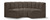 Brown-S3C Arc Collection Modern | Contemporary Modular Sofa with Rich Brown Boucle Fabric, Deep Channel Tufting, Modular Design, 80" W x 37" D x 30" H, Brown