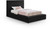 DorianBlack-T Dorian Collection Modern | Contemporary Twin Bed with Ultra Luxe Black Velvet, 52" W x 90" D x 45" H, Black, Twin DorianBlack-T Dorian Collection Modern | Contemporary Twin Bed with Ultra Luxe Black Velvet, 52" W x 90" D x 45" H, Black, Twin