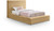DorianCamel-T Dorian Collection Modern | Contemporary Twin Bed with Ultra Luxe Camel Velvet, 52" W x 90" D x 45" H, Camel, Twin