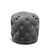 Harper Collection Modern | Contemporary Velvet Upholstered Ottoman/Stool with Deep Button Tufting, Solid Wood Frame, Grey, 18" W x 18" D x 17" H Harper Collection Modern | Contemporary Velvet Upholstered Ottoman/Stool with Deep Button Tufting, Solid Wood Frame, Grey, 18" W x 18" D x 17" H