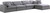 Grey-Sec5A Serene Collection Modern | Contemporary Deluxe Comfort Modular Sectional, Soft Linen Textured Fabric, Down Cushions, 158" W x 80" D x 32" H, Grey Grey-Sec5A Serene Collection Modern | Contemporary Deluxe Comfort Modular Sectional, Soft Linen Textured Fabric, Down Cushions, 158" W x 80" D x 32" H, Grey