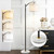 Floor Lamp for Living Room with Marble Base, Modern Standing Lamp with 3 Color Temperatures Bulb & Adjustable Linen Shade, Tall Lamp for Bedroom Office Reading Nursery Floor Lamp for Living Room with Marble Base, Modern Standing Lamp with 3 Color Temperatures Bulb & Adjustable Linen Shade, Tall Lamp for Bedroom Office Reading Nursery