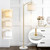 Gold Floor Lamp for Living Room with Marble Base, Modern Standing Lamp with 3 Color Temperatures Bulb & Adjustable Linen Shade, Tall Lamp for Bedroom Office Reading Nursery Gold Floor Lamp for Living Room with Marble Base, Modern Standing Lamp with 3 Color Temperatures Bulb & Adjustable Linen Shade, Tall Lamp for Bedroom Office Reading Nursery