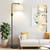【Upgraded】 Dimmable Floor Lamp, 1000 Lumens LED Bulb Included, Arc Floor Lamps for Living Room Modern Standing Lamp with Linen Shade, Tall Lamp for Bedroom Office Reading Dining Room- Black 【Upgraded】 Dimmable Floor Lamp, 1000 Lumens LED Bulb Included, Arc Floor Lamps for Living Room Modern Standing Lamp with Linen Shade, Tall Lamp for Bedroom Office Reading Dining Room- Black