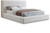 DevinCream-Q Devin Collection Modern | Contemporary Bed with Luxe Linen Textured Fabric, 77" W x 97" D x 45" H, Cream, Queen Bed DevinCream-Q Devin Collection Modern | Contemporary Bed with Luxe Linen Textured Fabric, 77" W x 97" D x 45" H, Cream, Queen Bed