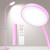 Floor Lamp, Adjustable Height Floor Lamps for Living Room Bedroom, 120 LED Super Bright Standing Lamp Remote Control Dimmable Gooseneck Tall Stand Reading Lamp for Office Craft, Pink Floor Lamp, Adjustable Height Floor Lamps for Living Room Bedroom, 120 LED Super Bright Standing Lamp Remote Control Dimmable Gooseneck Tall Stand Reading Lamp for Office Craft, Pink